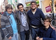 Gruppenbild in der Hauptstrasse