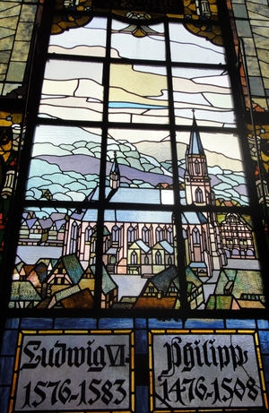 Fenster im Rathaussaal